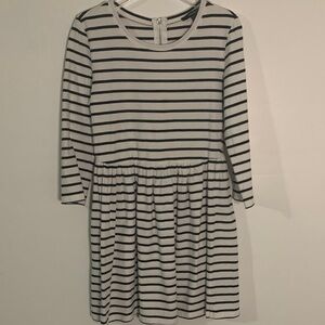 Forever 21 Kids Black and White Striped Dress